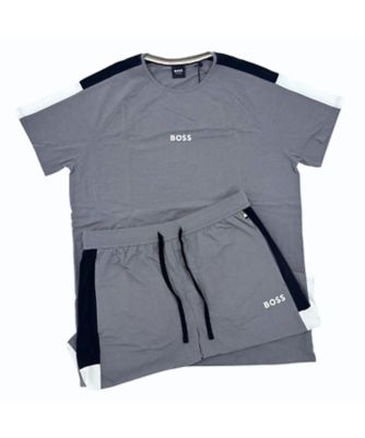 ＜BOSS (Men・ナイティ)＞コットンブレンド　パジャマ　コントラストインサーション　ＢＳＰ２６２００１ー